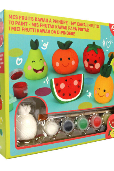 MES FRUITS KAWAII A PEINDRE - 6 FRUITS 5+