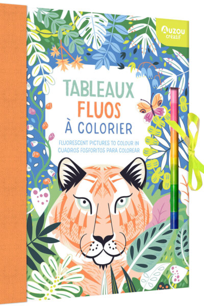 TABLEAUX FLUOS A COLORIER