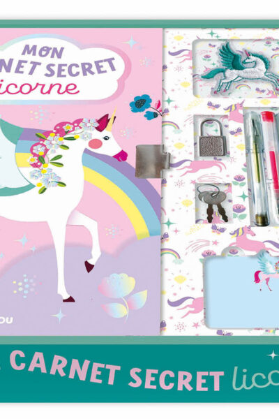 MON COFFRET SECRET LICORNE