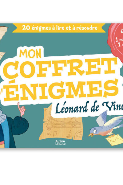 MON COFFRET D'ENIGMES LEONARD DE VINCI