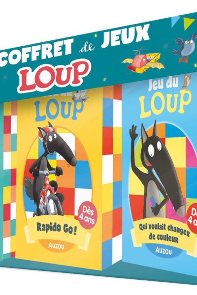 JEUX DE CARTES - MON COFFRET DE JEUX LOUP