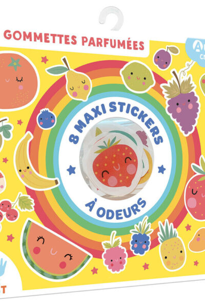 MES GOMMETTES PARFUMEES - 80 + 8 MAXI STICKERS A ODEURS