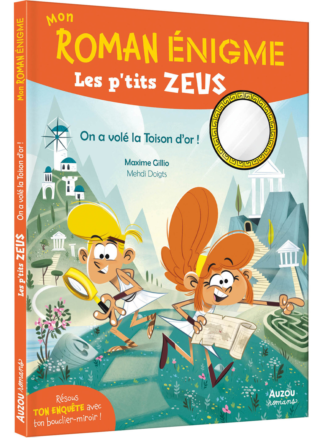 LES P'TITS ZEUS - MON ROMAN ENIGME ON A VOLE LA TOISON D'OR !