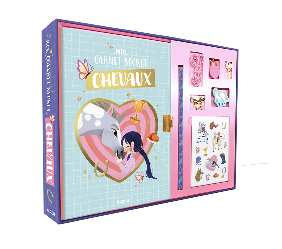 MON CARNET SECRET CHEVAUX 6+