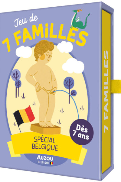 JEUX DE CARTES - MON JEU DE 7 FAMILLES - SPECIAL BELGIQUE