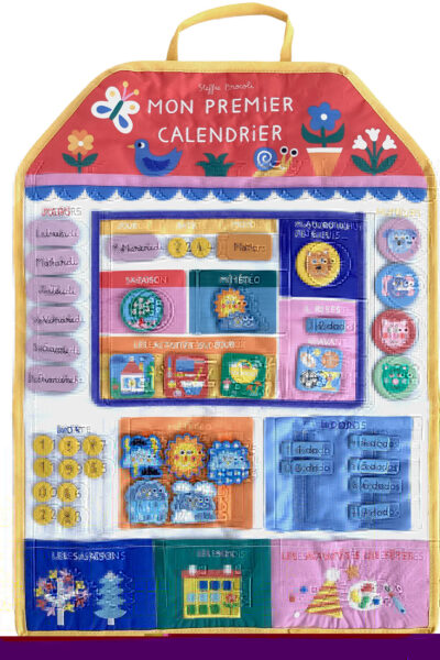 MON PREMIER CALENDRIER EN TISSU