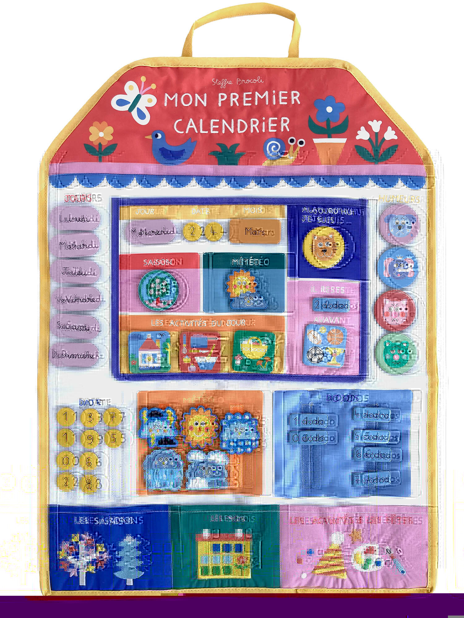 MON PREMIER CALENDRIER EN TISSU