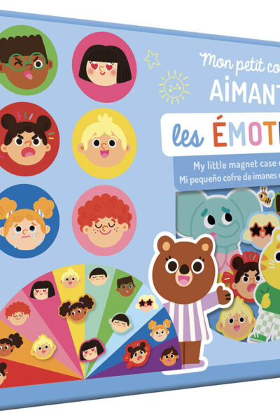 LES EMOTIONS - MON PETIT COFFRET AIMANTE X 65