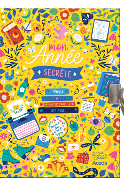 MA PAPETERIE CREATIVE - MON CARNET SECRET - MON ANNEE SECRETE