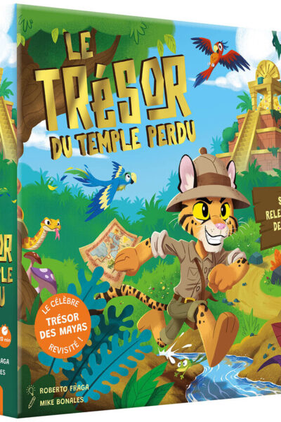 LE TRESOR DU TEMPLE PERDU - SAURAS-TU RELEVER LES DEFIS DE LA JUNGLE ?