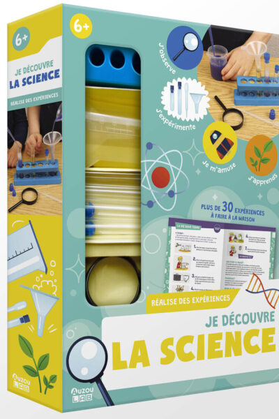 AUZOU LAB' - JE DECOUVRE LA SCIENCE 6+
