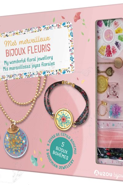 MA BOÎTE A BIJOUX - MES MERVEILLEUX BIJOUX FLEURIS