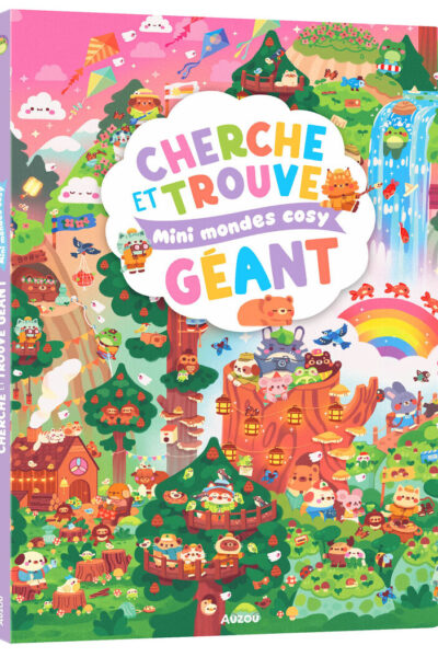 CHERCHE ET TROUVE GEANT - MINI MONDES COSY