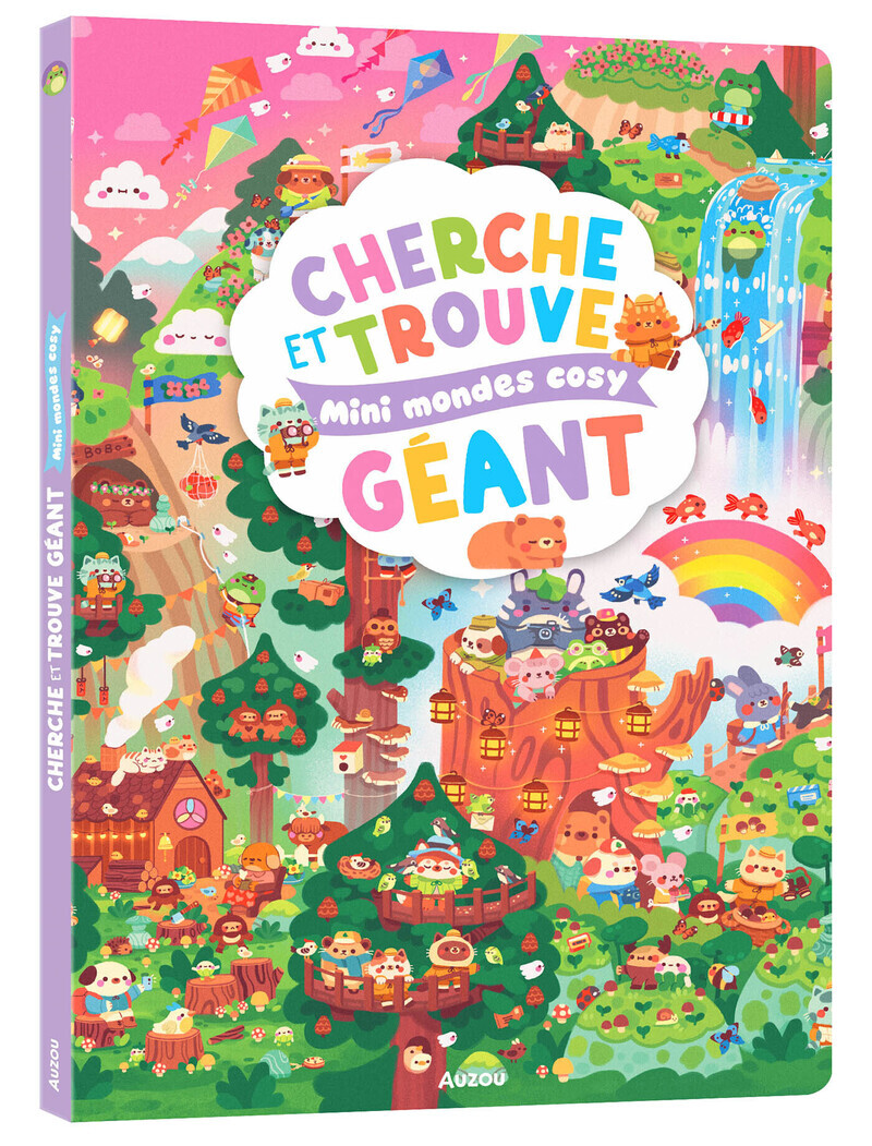 CHERCHE ET TROUVE GEANT - MINI MONDES COSY