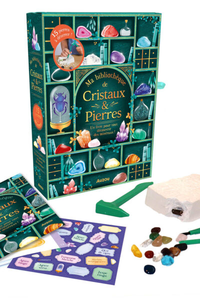 MA BIBLIOTHEQUE DE CRISTAUX & PIERRES !