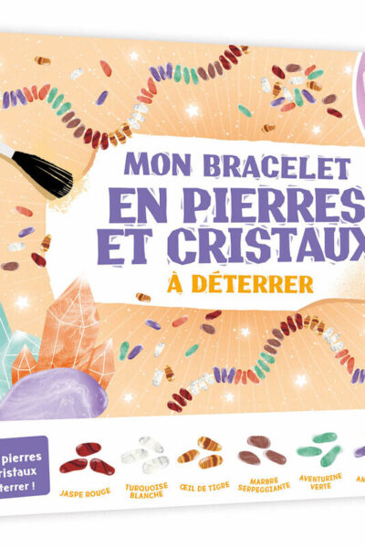 MON BRACELET EN PIERRES ET CRISTAUX A DETERRER