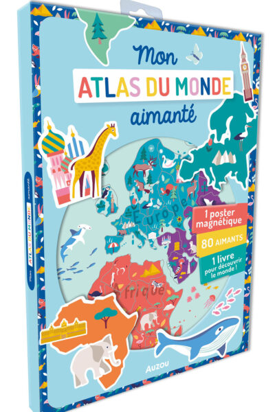 MON ATLAS DU MONDE AIMANTE