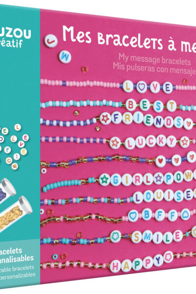 MES BRACELETS A MESSAGES - MON COFFRET D'ARTISTE