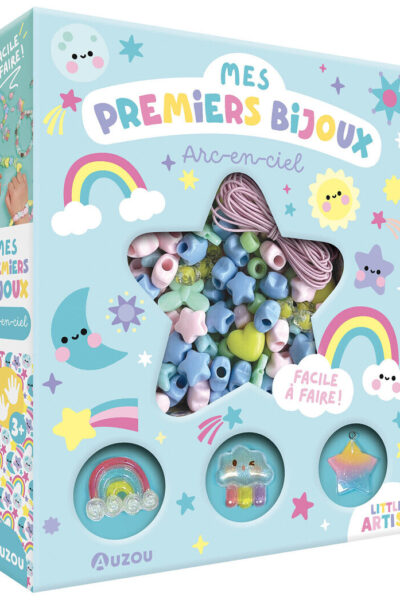 MES PREMIERS BIJOUX - ARC-EN-CIEL - FACILE A FAIRE ! 3+
