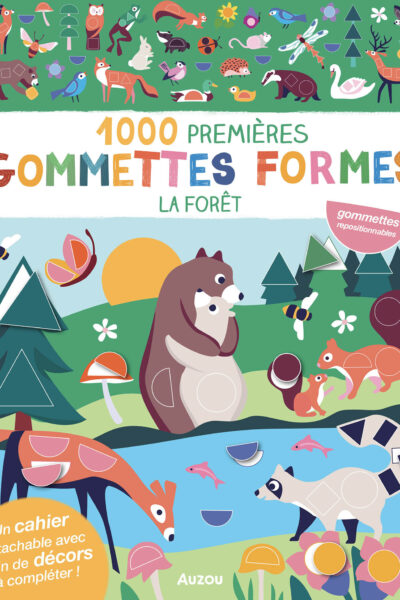 1000 PREMIERES GOMMETTES FORMES - LA FÔRET
