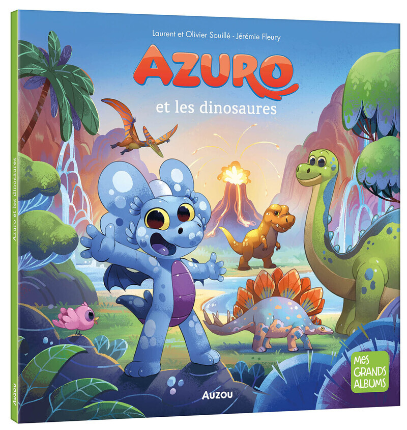 AZURO ET LES DINOSAURES - MES GRANDS ALBUMS