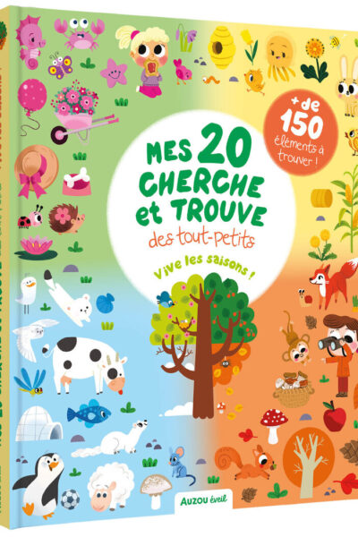 MES 20 CHERCHE ET TROUVE DES TOUT-PETITS - VIVE LES SAISONS !