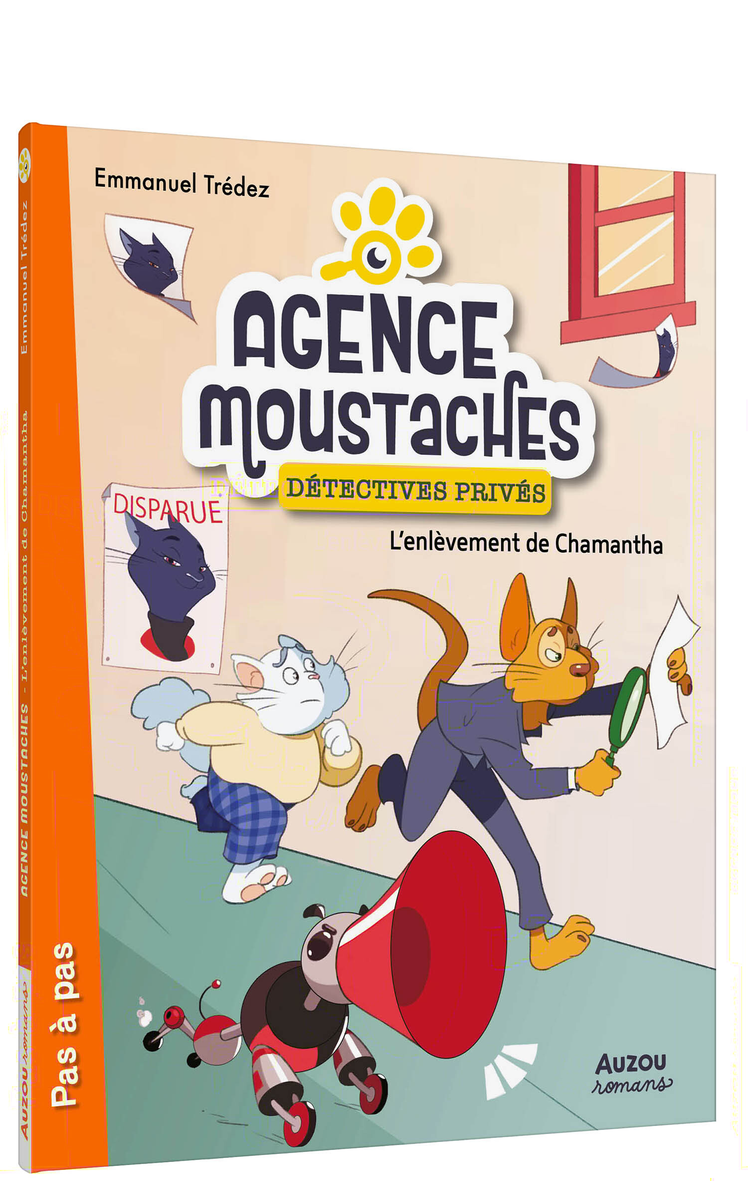 AGENCE MOUSTACHES, DETECTIVES PRIVES T04 L'ENLEVEMENT DE CHAMANT