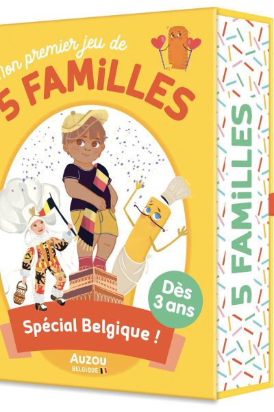 MON JEU DE 5 FAMILLES - SPECIAL BELGIQUE