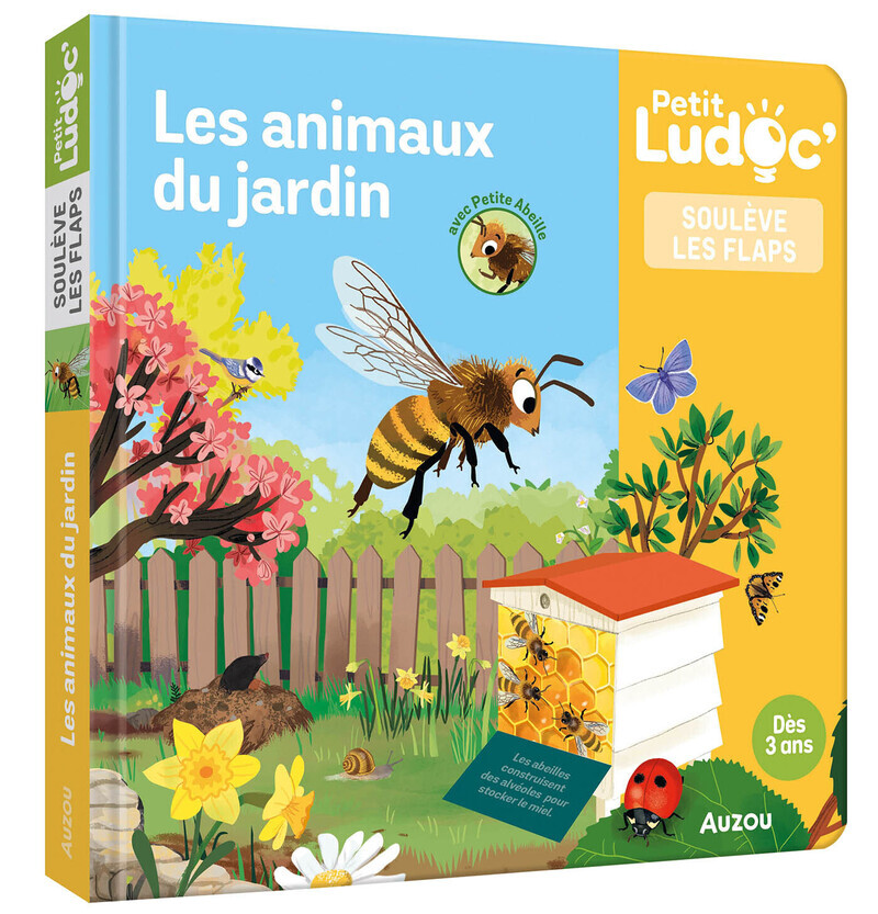 LES ANIMAUX DU JARDIN - PETIT LUDOC' SOULEVE LES FLAPS