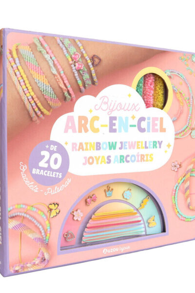 BIJOUX ARC-EN-CIEL + DE 20 BRACELETS
