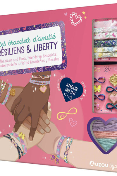 MES BRACELETS D'AMITIE BRESILIENS ET LIBERTY - AMOUR INFINI