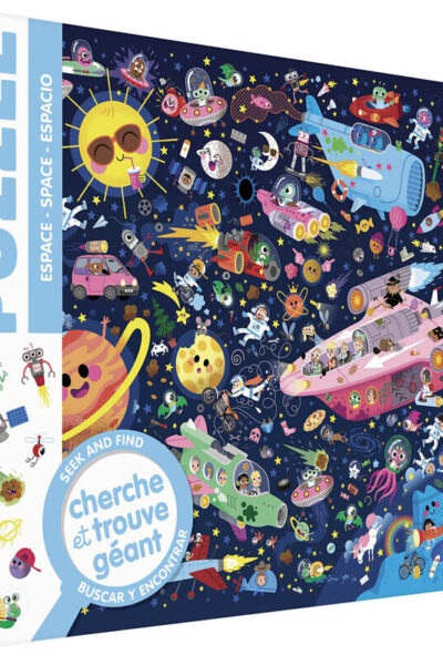 PUZZLE CHERCHE ET TROUVE - DANS L ESPACE