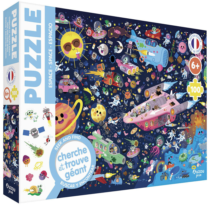 PUZZLE CHERCHE ET TROUVE - DANS L ESPACE