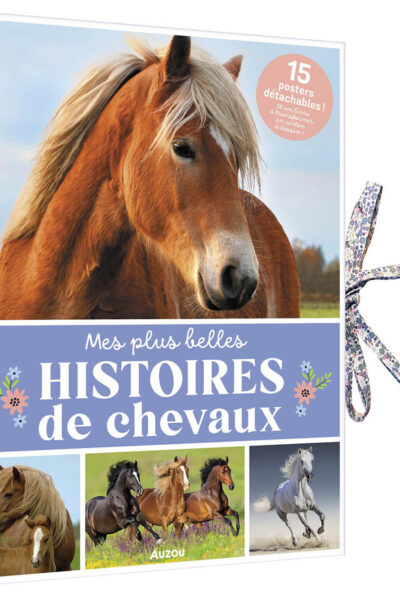 LIVRE-POSTER : MES HISTOIRES DE CHEVAUX