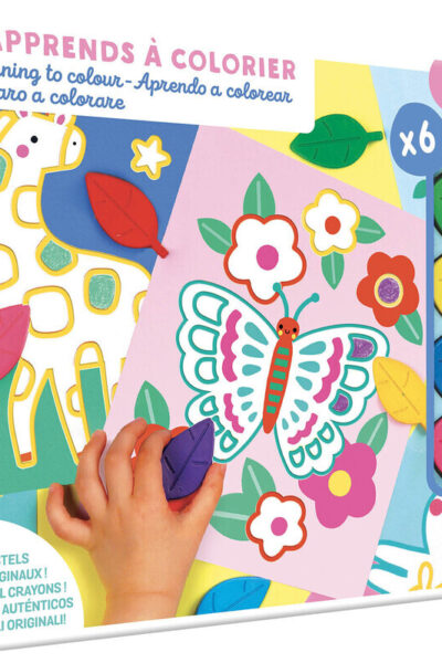 MON COFFRET D'ARTISTE - LITTLE ARTIST - J'APPRENDS A COLORIER