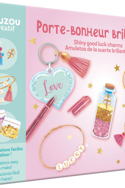 MON COFFRET D'ARTISTE - MES PORTE-BONHEUR BRILLANTS 6+