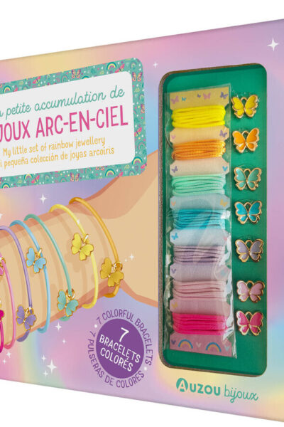 MA PETITE ACCUMULATION DE BIJOUX ARC-EN-CIEL