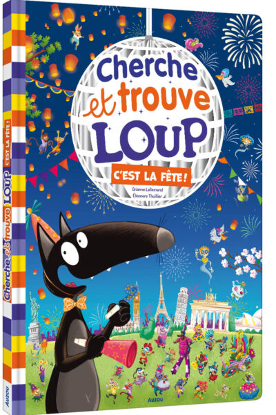 CHERCHE ET TROUVE GEANT LOUP - C'EST LA FETE !