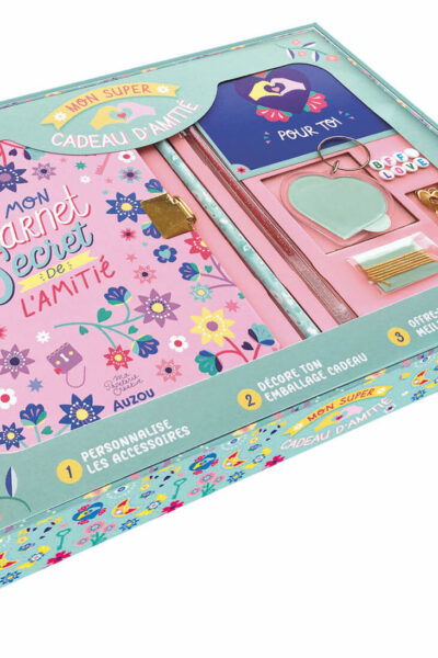 MON SUPER CADEAU D'AMITIE - MON CARNET SECRET DE L'AMITIE 6+