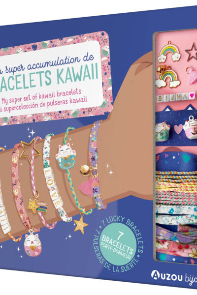 MA BOÎTE A BIJOUX - MA SUPER ACCUMULATION DE BRACELETS KAWAII