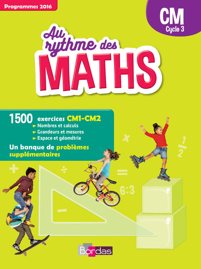 AU RYTHME DES MATHS CM 2018 - MANUEL ELEVE