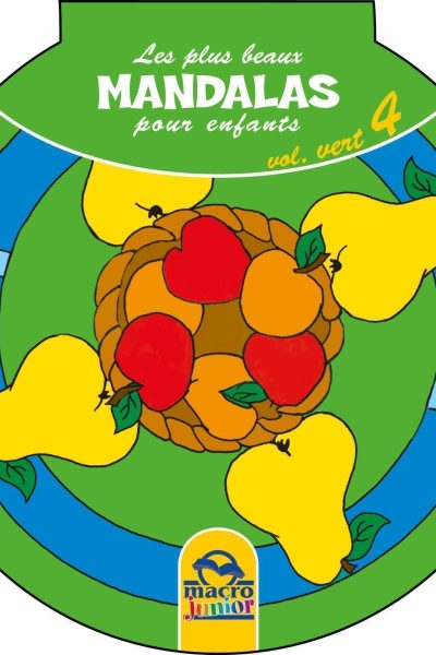 LES PLUS BEAUX MANDALAS POUR LES ENFANTS - SERIE N 1 - VOLUME VERT_4 - CAHIER COLORIAGE