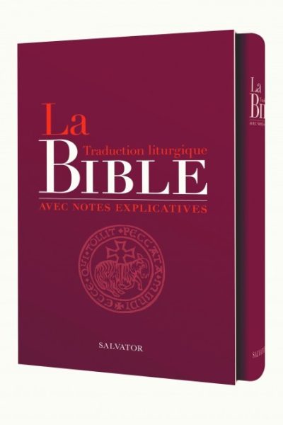 LA BIBLE AELF COMMENTEE DE LUXE AVEC NOTES EXPLICATIVES EN CUIR