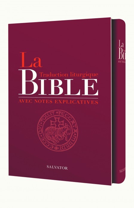 LA BIBLE AELF COMMENTEE DE LUXE AVEC NOTES EXPLICATIVES EN CUIR