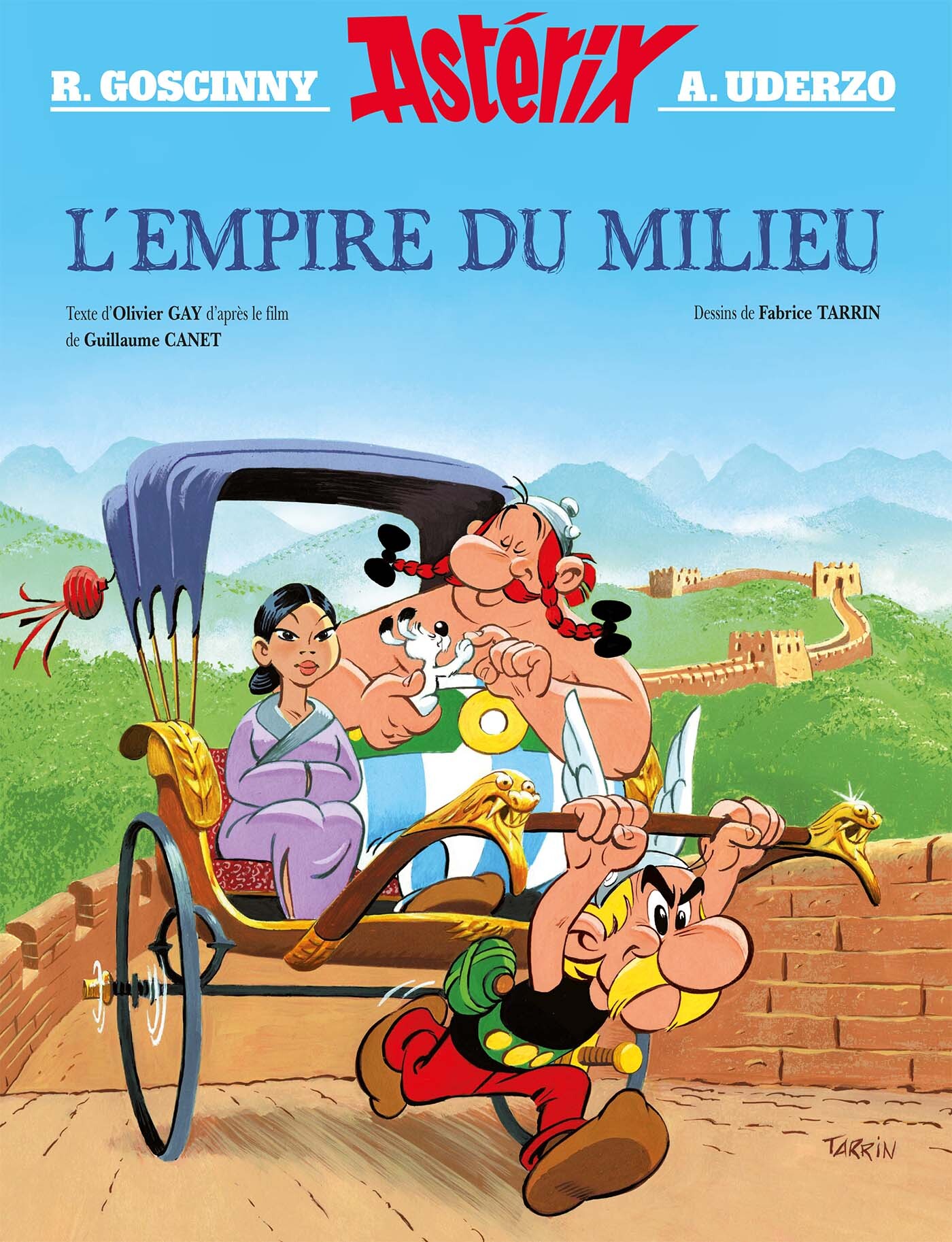 ASTERIX- HORS COLLECTION, ALBUM ILLUSTRE DU FILM - L'EMPIRE DU MILIEU