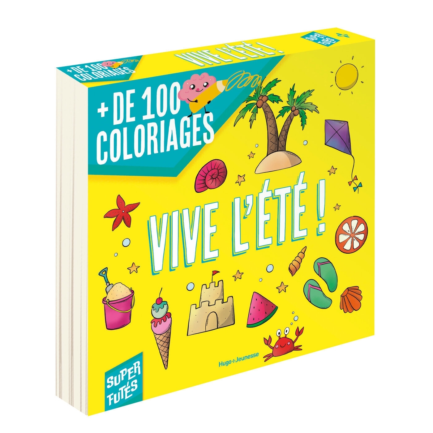 + DE 100 COLORIAGES D'ETE POUR LES SUPER FUTES