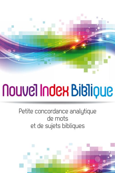 réimpression NOUVEL INDEX BIBLIQUE  BROCHE
