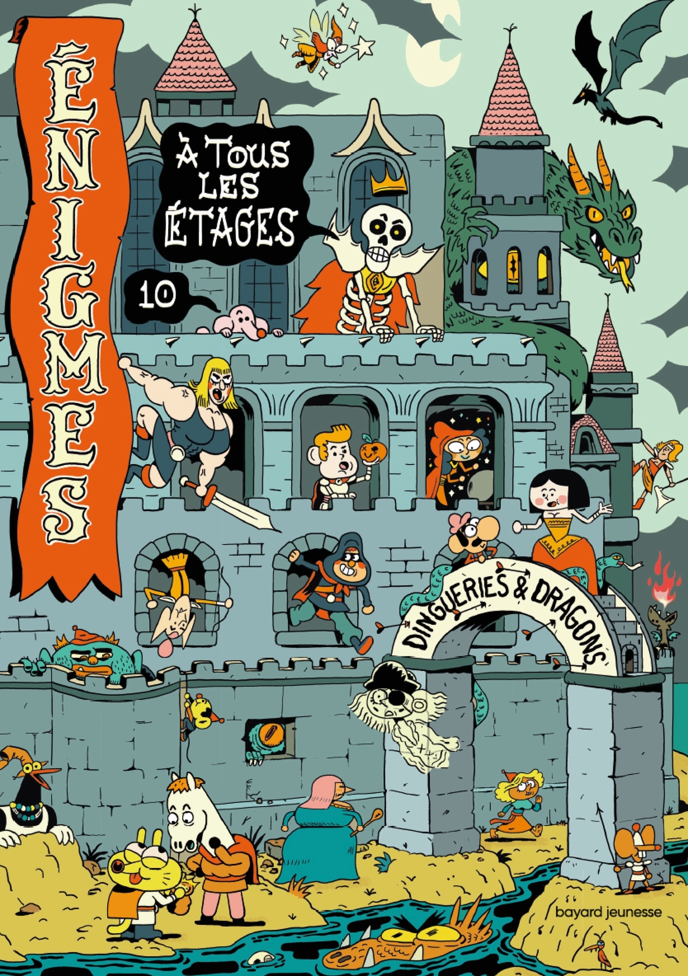 ENIGMES A TOUS LES ETAGES T10 DINGUERIES & DRAGONS
