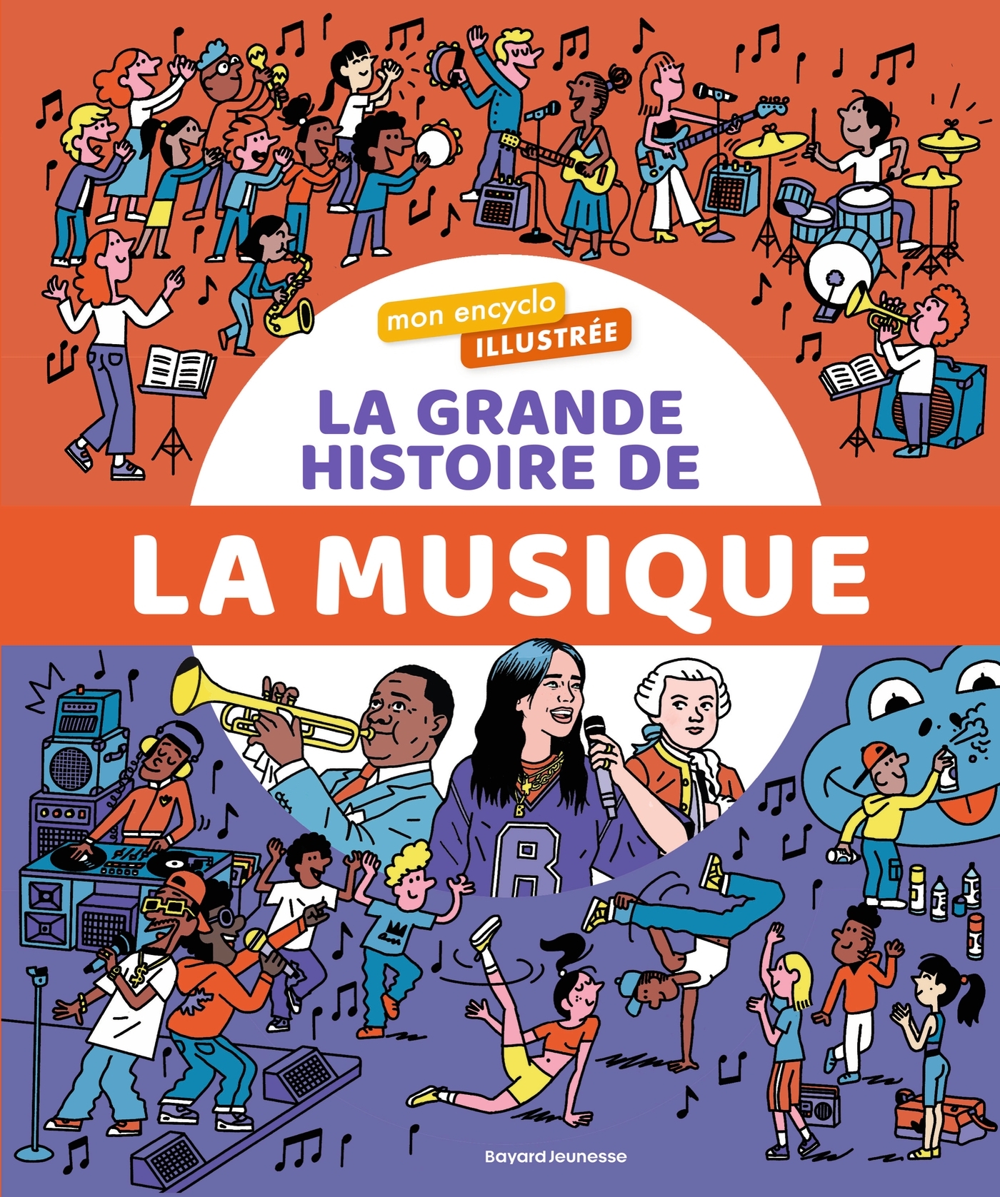 MON ENCYCLO ILLUSTREE. LA GRANDE HISTOIRE DE LA MUSIQUE