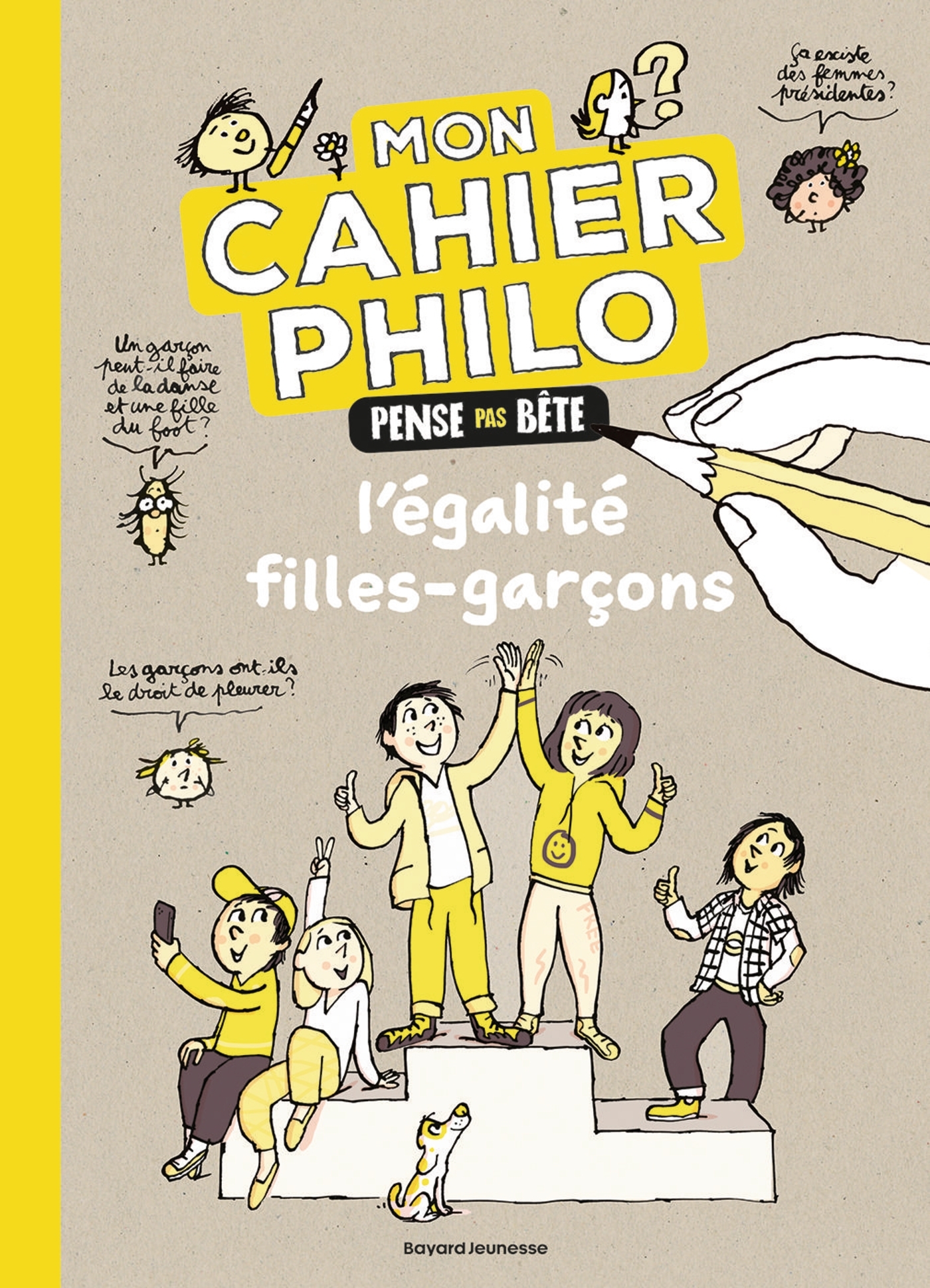 CAHIER PAS BÊTE, L'EGALITE FILLES-GARCONS